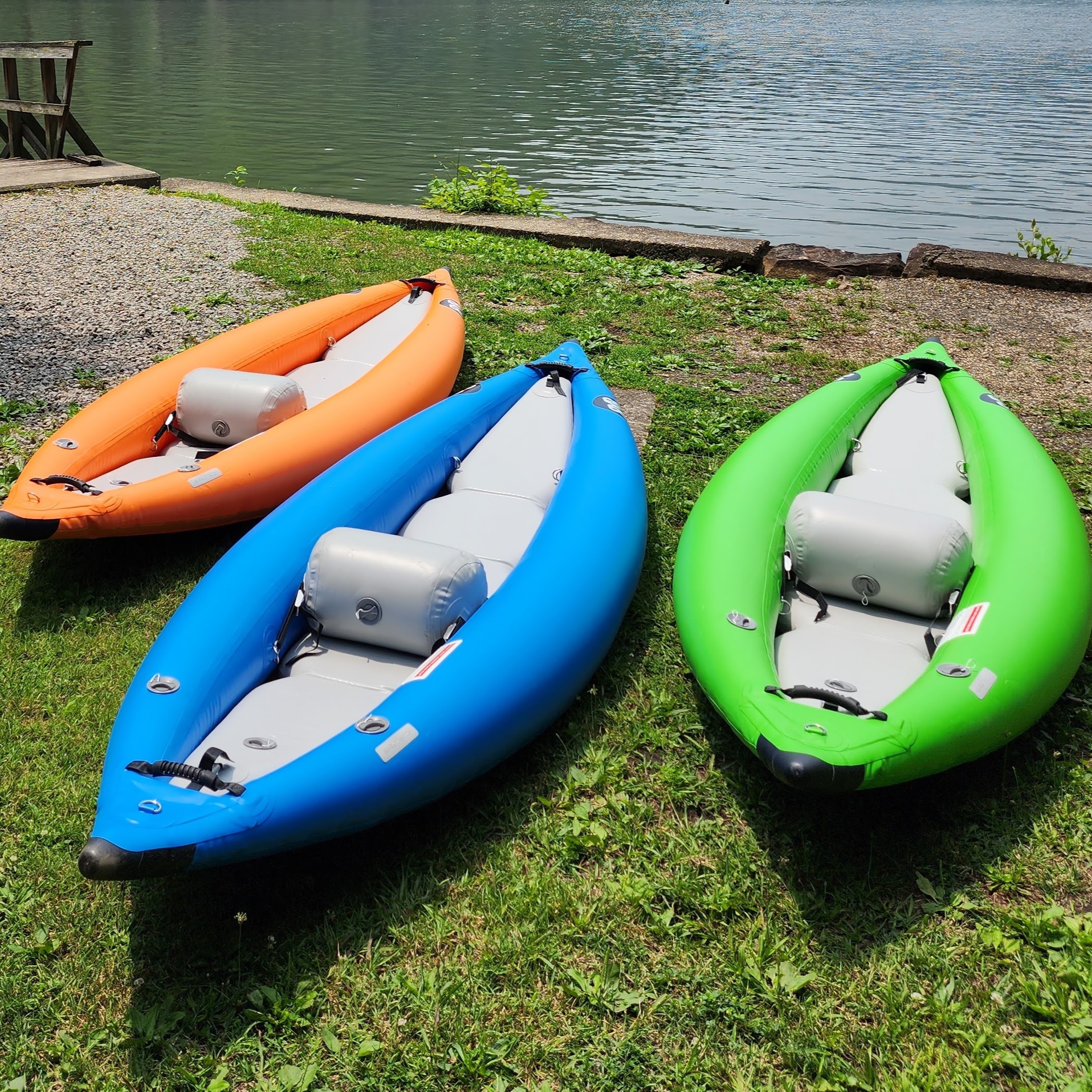 3 Single Person Rafts