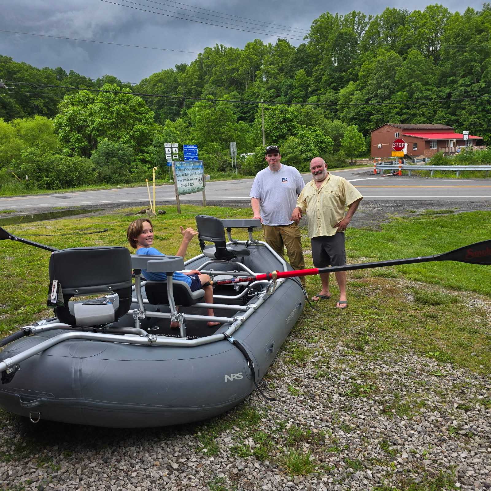 custom made fishing raft frame
